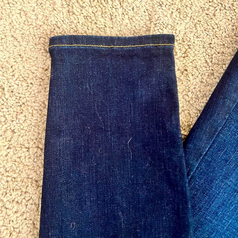 Good American dark denim jeans